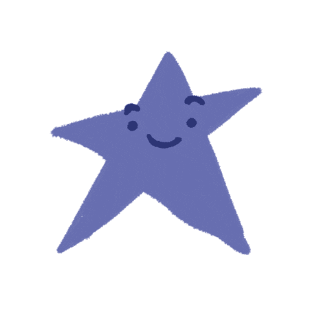 Blue Sticker