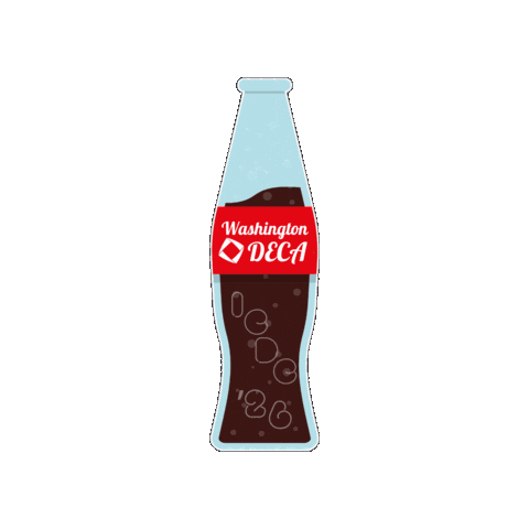 Wa Deca Sticker by Washington DECA