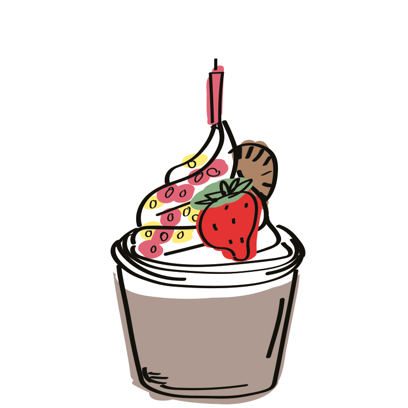 Coffee Celebrate Sticker by Yoghurt Barn for iOS & Android GIPHY
