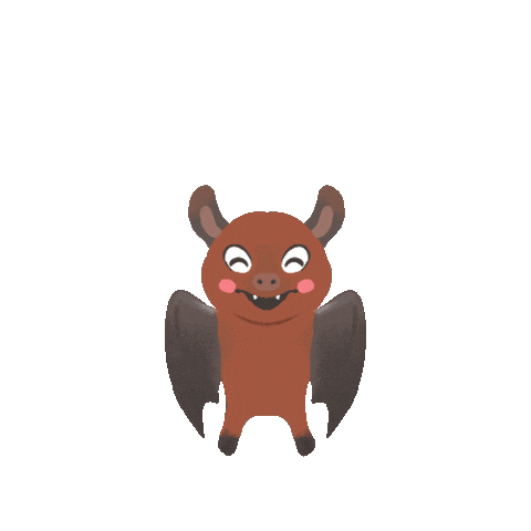 Bat Flora Sticker by Anak Rimba Books