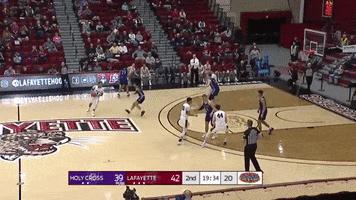 Dunk Goat GIF by Lafayette Leopards