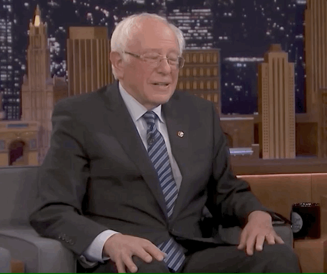 Jimmy Fallon Bernie 2020 GIF by Bernie Sanders