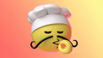 Chefs Kiss Animated Emoji GIF by swerk