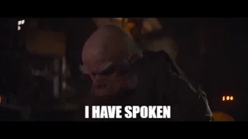 star wars disney starwars the mandalorian i have spoken GIF