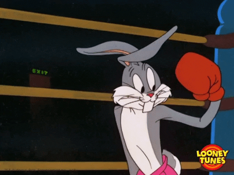bugs bunny flirting GIF by Looney Tunes