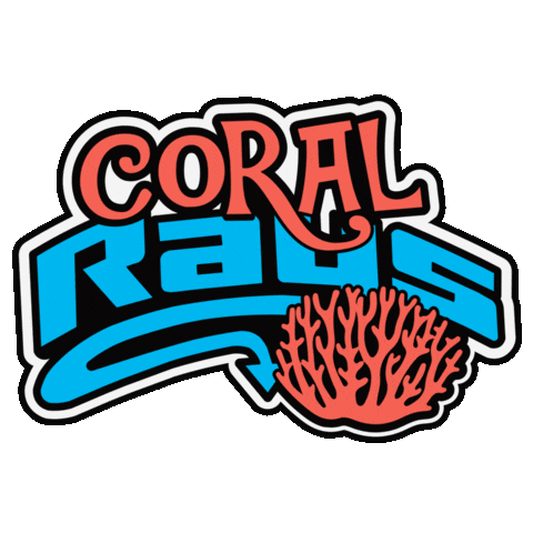 Tampa Rays Wave Sticker by The Stingray Allstars Tampa