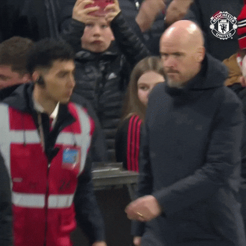 Ten Hag Smile GIF by Manchester United
