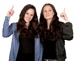 Look Up Sticker by Jennifer und Yvonne Fetz