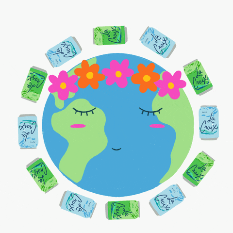 Earth Love GIF by LaCroix Sparkling Water