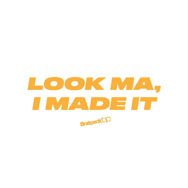 Bratpack Sticker