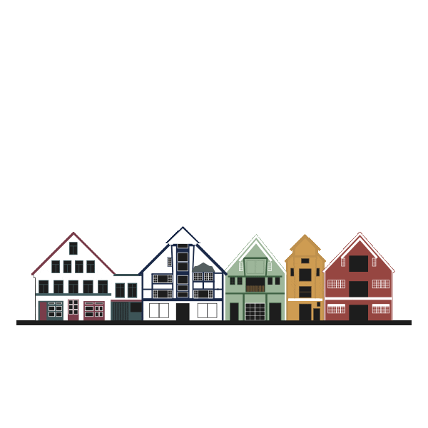 Stavanger Sticker by Silje Design