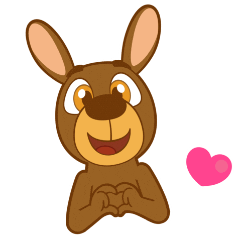 Heart Love Sticker by Mundo Bita