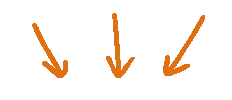 Arrows Orange Arrow Sticker by SYNC Vans