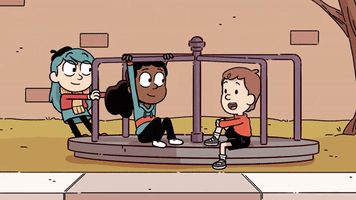 netflix hanging out GIF by Hilda