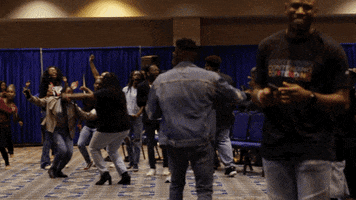 outpour college shout praise break holy ghost GIF
