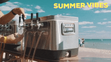 coldbreakusa beer cheers summer vibes catering GIF