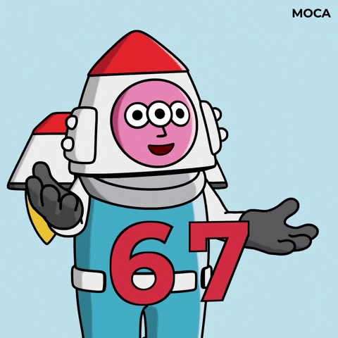 6 7 Crypto GIF by Moca Network