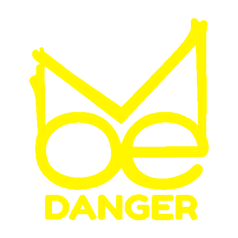 Moe Danger Sticker