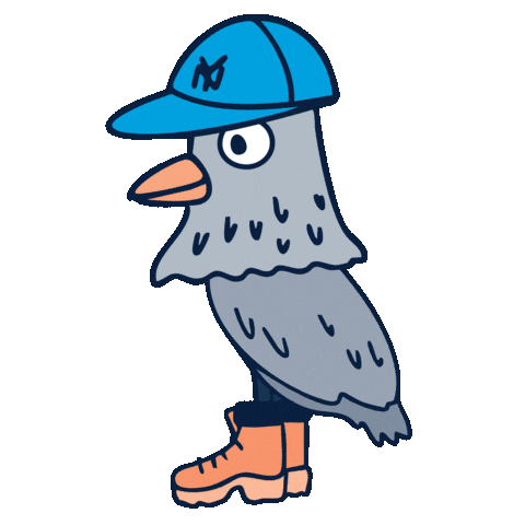 New York Bird Sticker by NYC Ferry