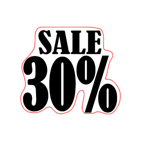 Sale 30 Percent Sticker by thecloset