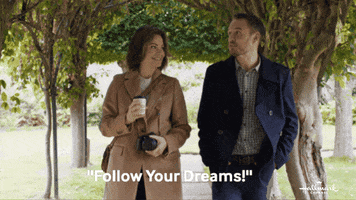 Encourage Follow Your Dreams GIF by Hallmark Channel