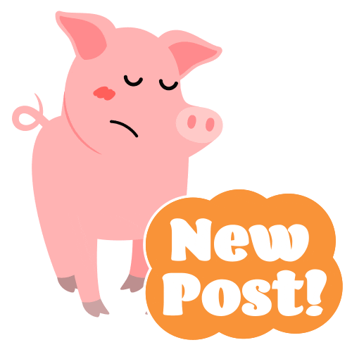New Post Pig Sticker by Mercy For Animals