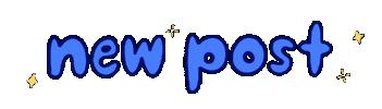 New Post Sticker