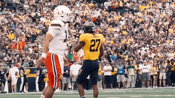 be quiet canes football GIF by Miami Hurricanes