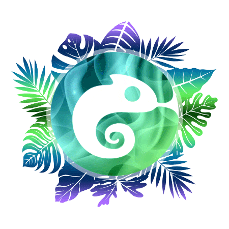 chameleonhookah Sticker