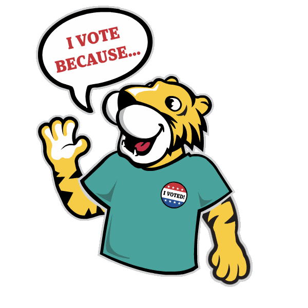 College Voting Sticker by Towson University