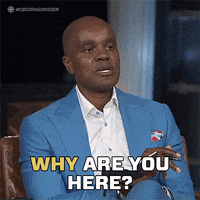 Why Are You Here Dragons Den GIF by CBC