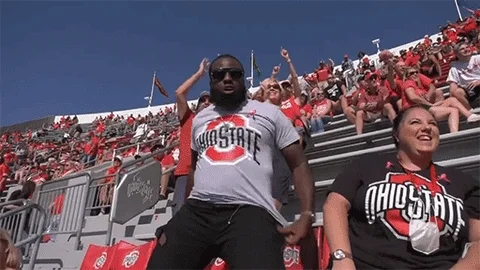 College Football Sport GIF by Ohio State Athletics