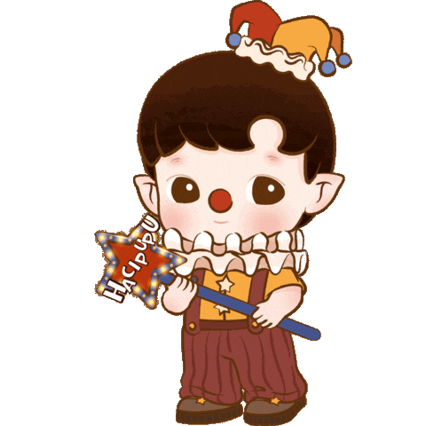 Clown Circus Sticker by POP MART