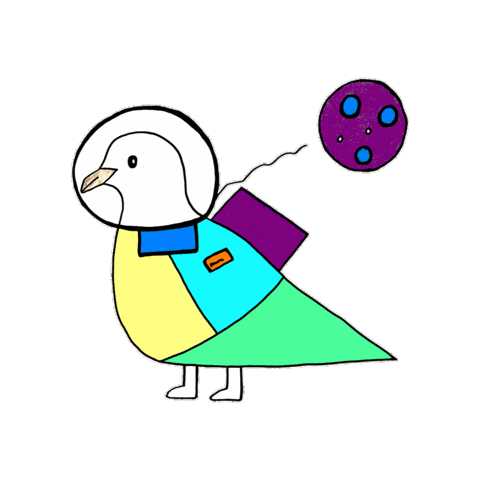 Fun Chilling Sticker by Dovemania!