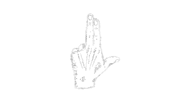 Ladrones Sticker by Downtown Artist & Label Services