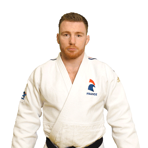 Axel Attendre Sticker by France Judo