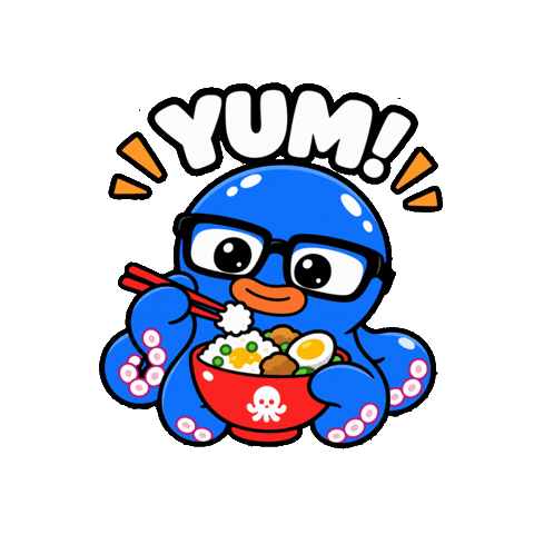 Professor Octo Sticker