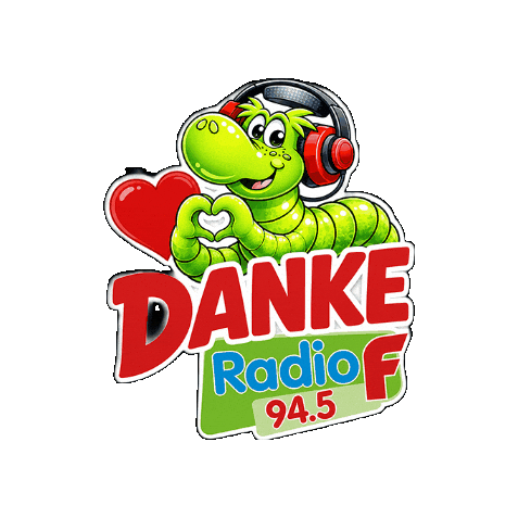 Danke Sticker by Funkhaus Nürnberg