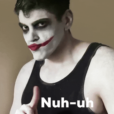 Disagree No Way GIF