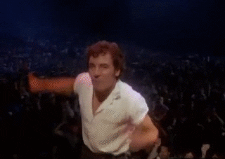 Bruce Springsteen Dancing GIF