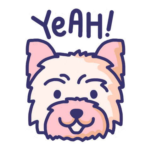 Dog Sticker by Puppr