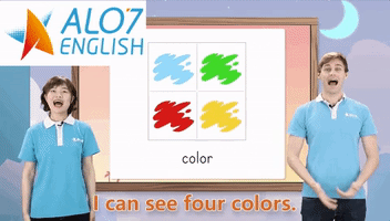 colors alo7 english GIF by ALO7.com