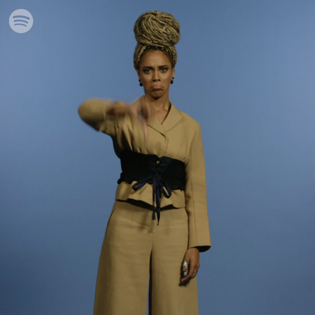 no way thumbs down GIF by Spotify