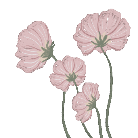 Flower Power Love Sticker