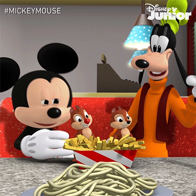 Hungry Mickey Mouse GIF by DisneyJunior