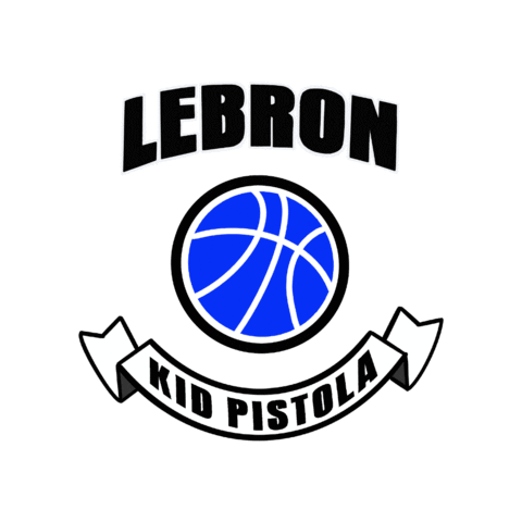 Lebron Kid Pistola Sticker