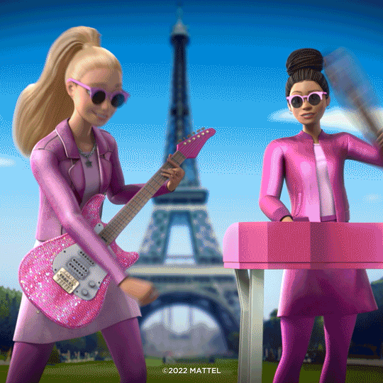It Takes Two Pink GIF by Barbie