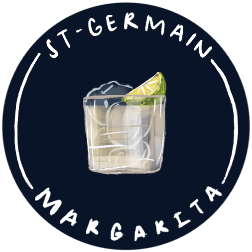 Cocktail Margarita Sticker by ST~GERMAIN