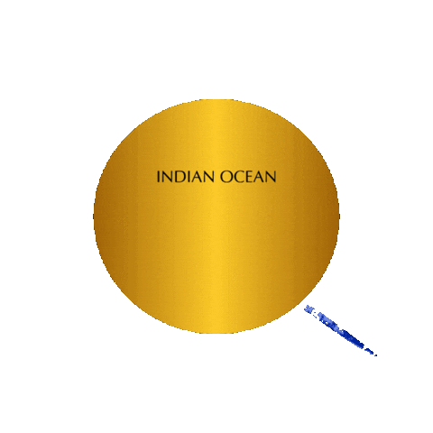 Indian Ocean Sticker