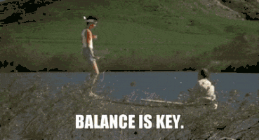 the karate kid balance GIF